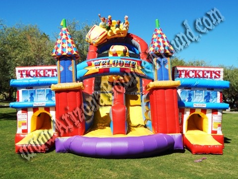 Amusement Park themed obstacle course rental Denver CO